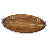 Large Acacia Foodie Bites Tray Olive Branch-PSA-365OB