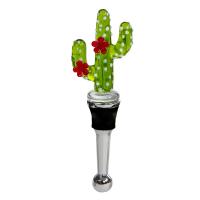 Glass Bottle Stopper Cactus-PSA-380CA