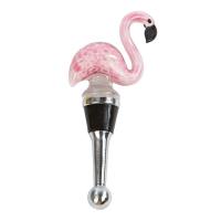 Glass Bottle Stopper Flamingo-PSA-380FL