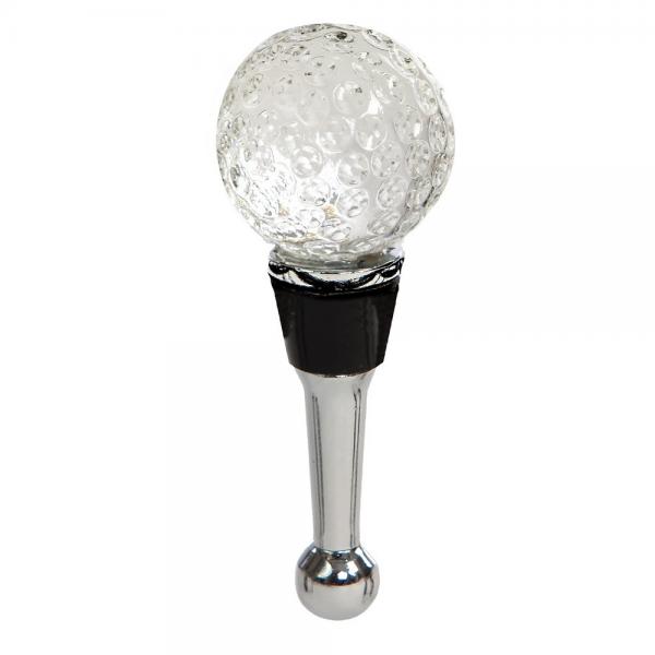 Glass Bottle Stopper Golf Ball