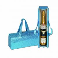 Carlotta Clutch Wine Bottle Clutch Glitter Turquoise-PSM-112GT