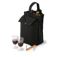 Silverado Wine Cooler Tote Black-PSM-230BL