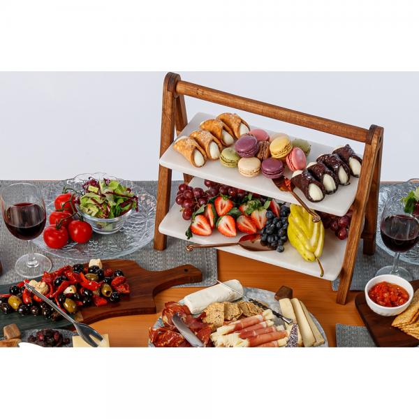 Livello Tiered Serving Tray