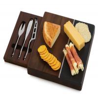 Piazza Marble Cheese Board Black-PSM-563BL
