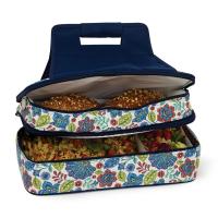 Entertainer Hot and Cold Food Carrier Blue Peacock-PSM-721BP
