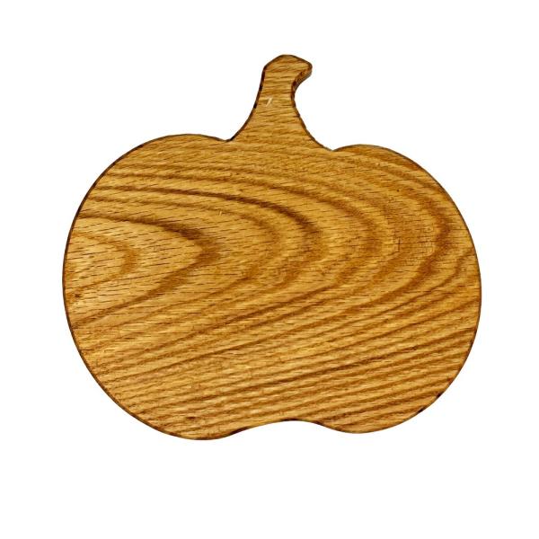 American Made Oak Pumpkin Shaped Board American Made Oak Pumpkin Shaped Board