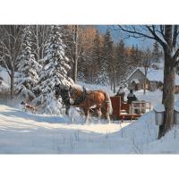 Horse 1,000 Piece Holiday Puzzle-OM80067