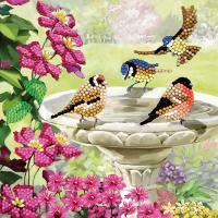 Birds Crystal Art Card Kit-OMCA48535