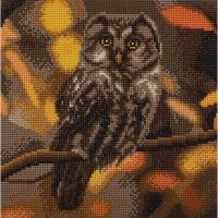 Tawny Owl Crystal Art Medium Framed Kit-OMCA48589