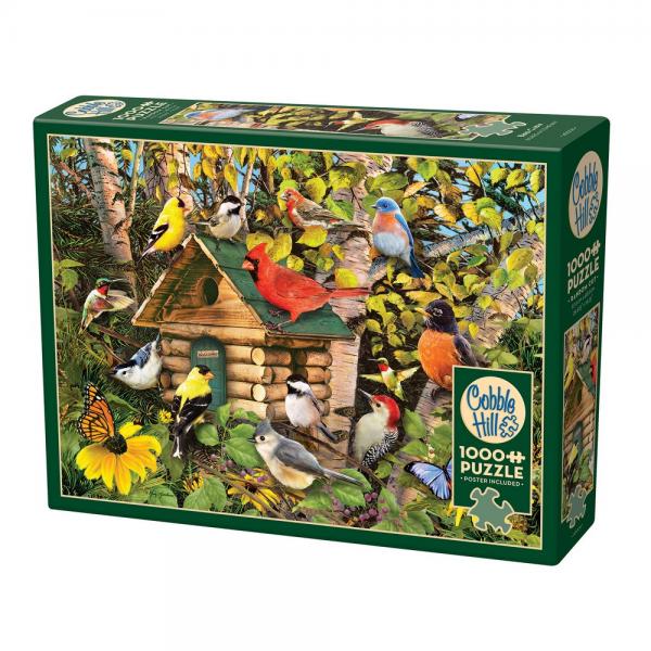 Cobble Hill Bird Cabin 1000 Piece Puzzle