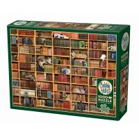 Cobble Hill The Cat Library 1000 Piece Puzzle-OMP40139