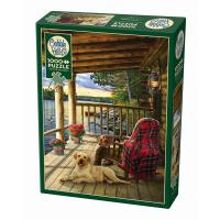 Cobble Hill Cabin Porch 1000 Piece Puzzle-OMP40149