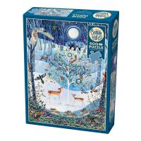 Cobble Hill Winter Woodland 500 Piece Puzzle-OMP45009