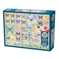 Cobble Hill Butterfly Tiles 500 Piece Puzzle-OMP45025