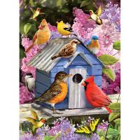 Cobble Hill Spring Birdhouse 500 Piece Puzzle-OMP45042