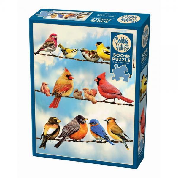 Cobble Hill Birds on a Wire 500 Piece Puzzle