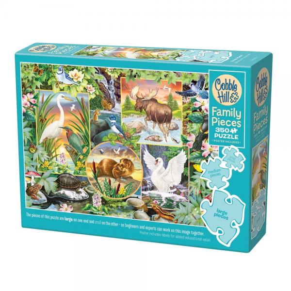 Cobble Hill River Magic 350 Piece Puzzle