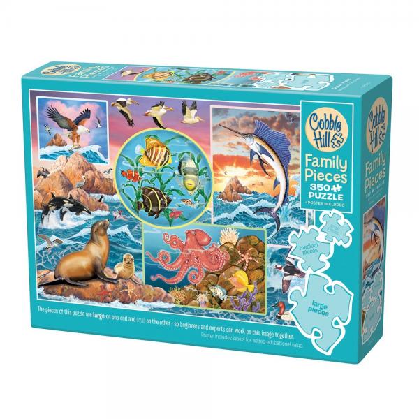 Cobble Hill Ocean Magic 350 Piece Puzzle
