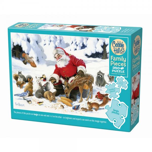 Cobble Hill Santa Claus and Friends Family 350 Piece Puzzle Cobble Hill Santa Claus and Friends Family 350 Piece Puzzle