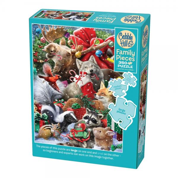 Cobble Hill Festive Friends 350 Piece Puzzle