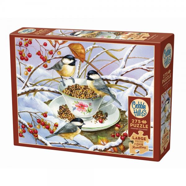 Chickadee Tea Easy Handling 275 Piece Puzzle