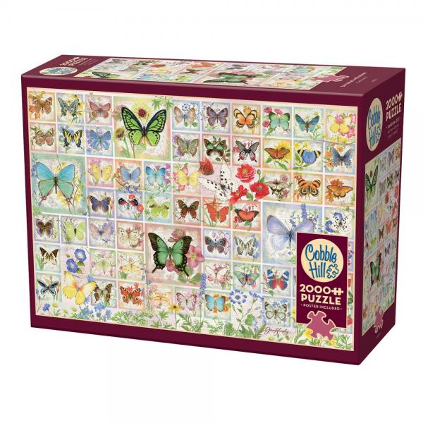 Cobble Hill Butterflies and Blossoms 2000 Piece Puzzle