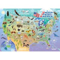Cobble Hill USA Map Tray 35 Piece Puzzle-OMP58895