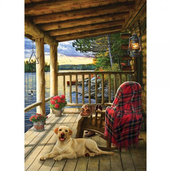 Cabin Porch 1000 Piece Puzzle