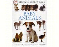 Baby Animals Sticker Book 60-PG9781465447173