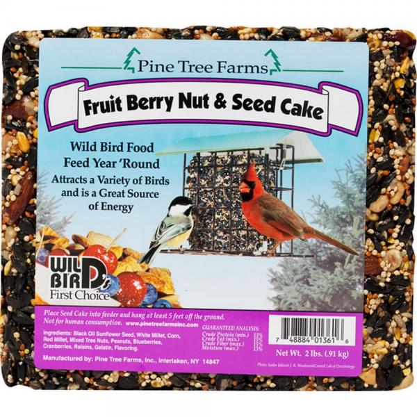 2.5 lb. Fruit, Berry, Nut Seed Cake Plus Freight