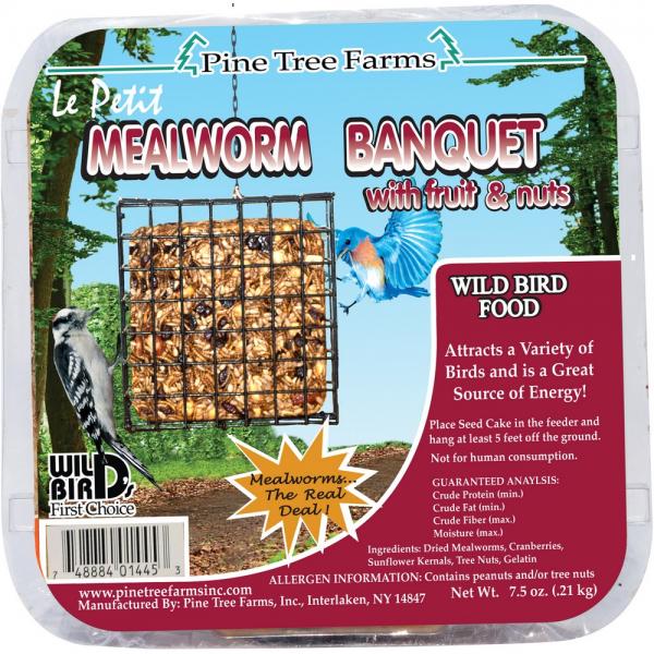 Mealworm & Nut Banquet Seed Cake Plus Freight