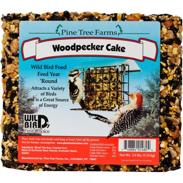 2.5 lb Woodpecker Seed Cake Plus Freight