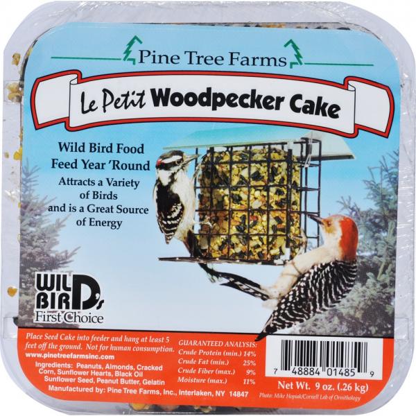 9 oz. LePetit Woodpecker Cake Plus Freight