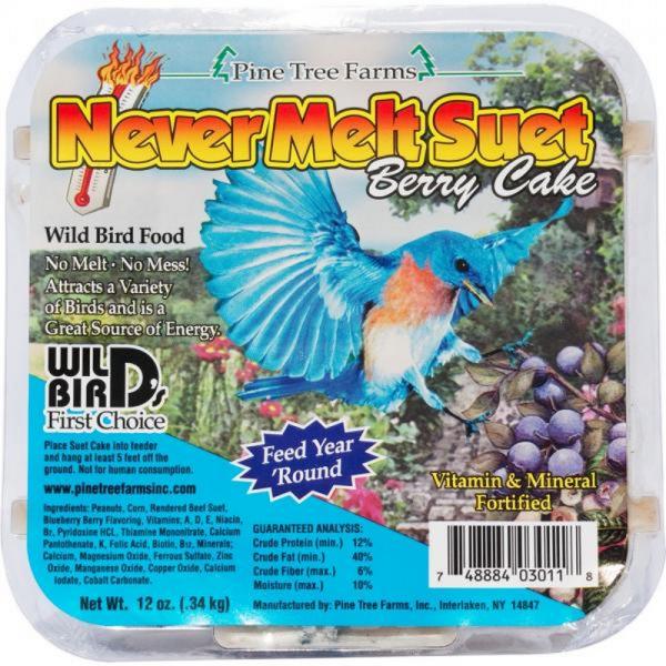 Never Melt Suet Berry 12 oz Plus Freight