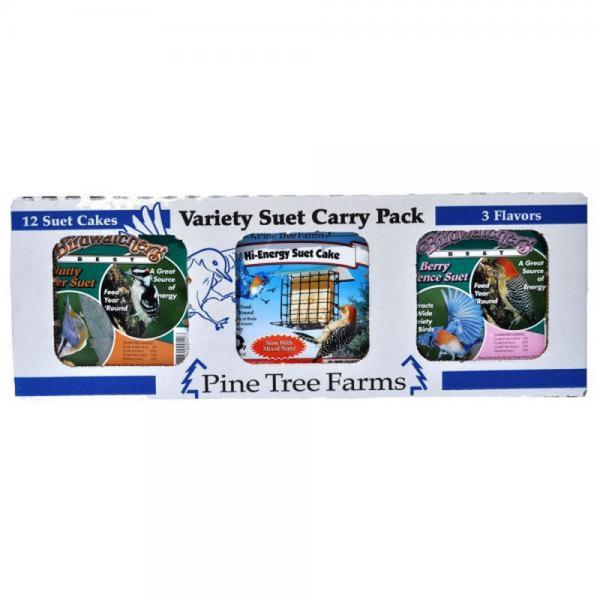 Variety Suet Pack Nutty Butter, Hi-Energy, Berry Essence