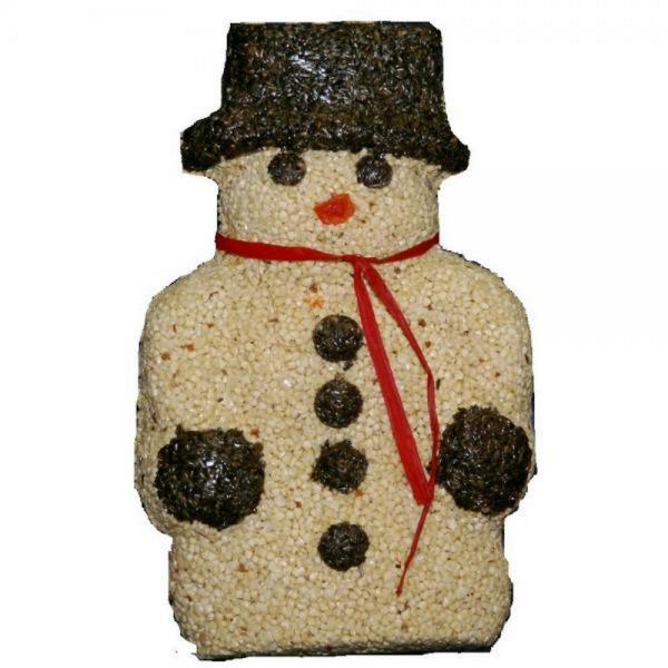 Snowman Seed Treat Feeder Plus Freight