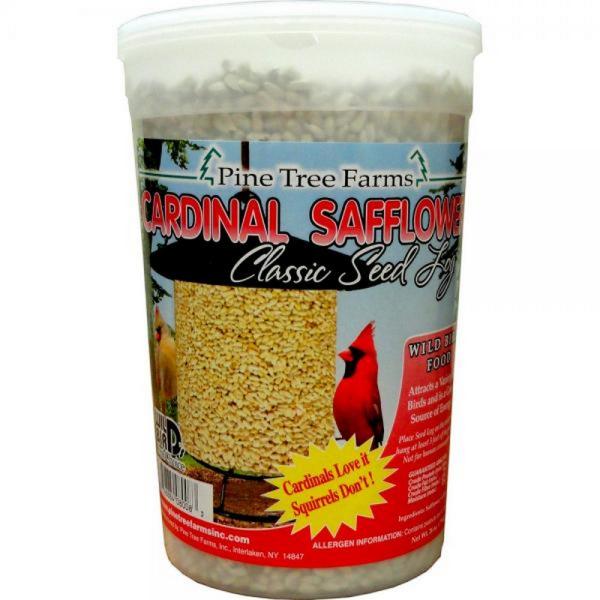 Cardinal Safflower Classic Seed Log 26 oz Plus Freight