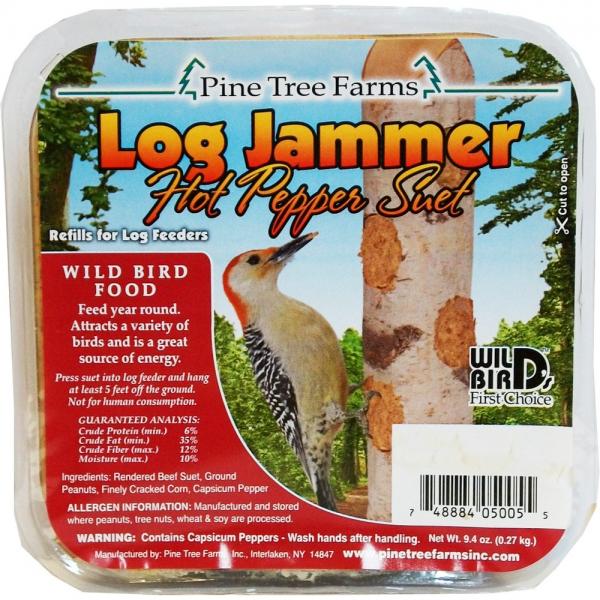 Log Jammers Hot Pepper Suet Plus Freight