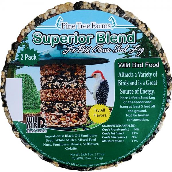 Le Petit Superior Blend Classic Seed Log 2 pack Plus Freight