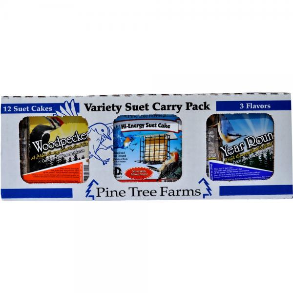 Variety Suet Pack Year Round, Hi-Energy Woodpecker