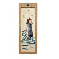 Lighthouse Hand Quilled Bookmark-PCBM10741