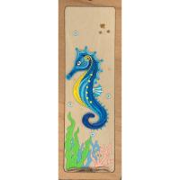 Seahorse Hand Quilled Bookmark-PCBM12041