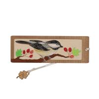 Chickadee Hand Quilled Bookmark-PCBM12052