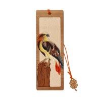 Red Tail Hawk Hand Quilled Bookmark-PCBM12059