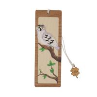 Snowy Owl Hand Quilled Bookmark-PCBM12067