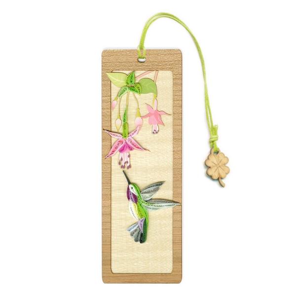 Hummingbird Quilled Bookmark Hummingbird Quilled Bookmark