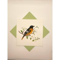 Oriole Quilled Card-PCQC10253