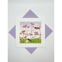 Dragonflies Quilled Card-PCQC10284