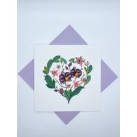 Orchids Quilled Card-PCQC10521