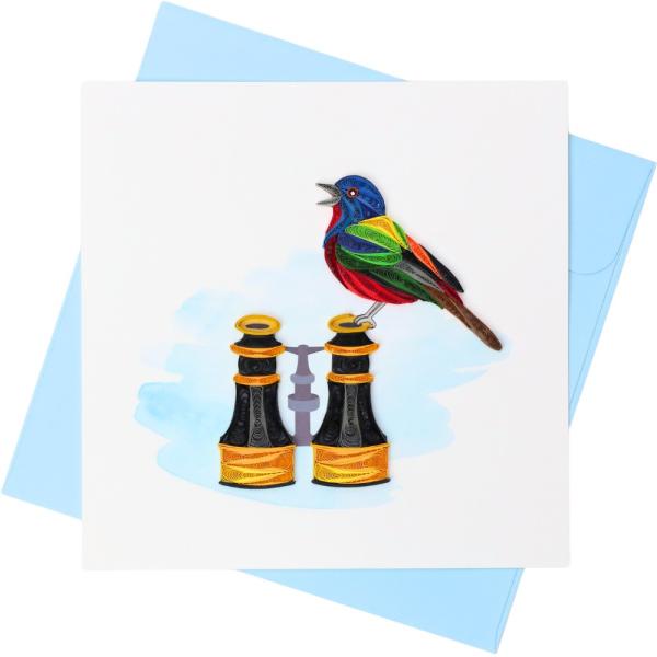 Bird Watchers Quilled Card